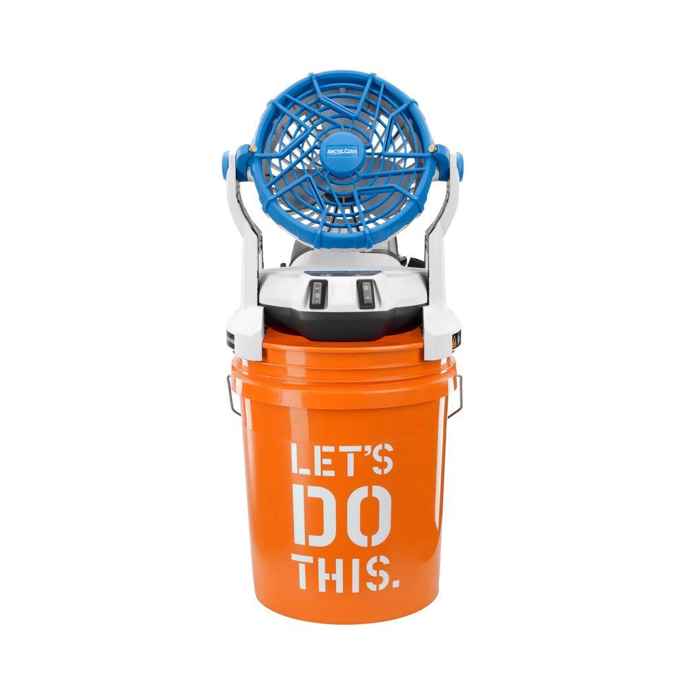 Arctic Cove MBF018 18v Cordless Bucket Top Misting Fan NEW! Ryobi One+